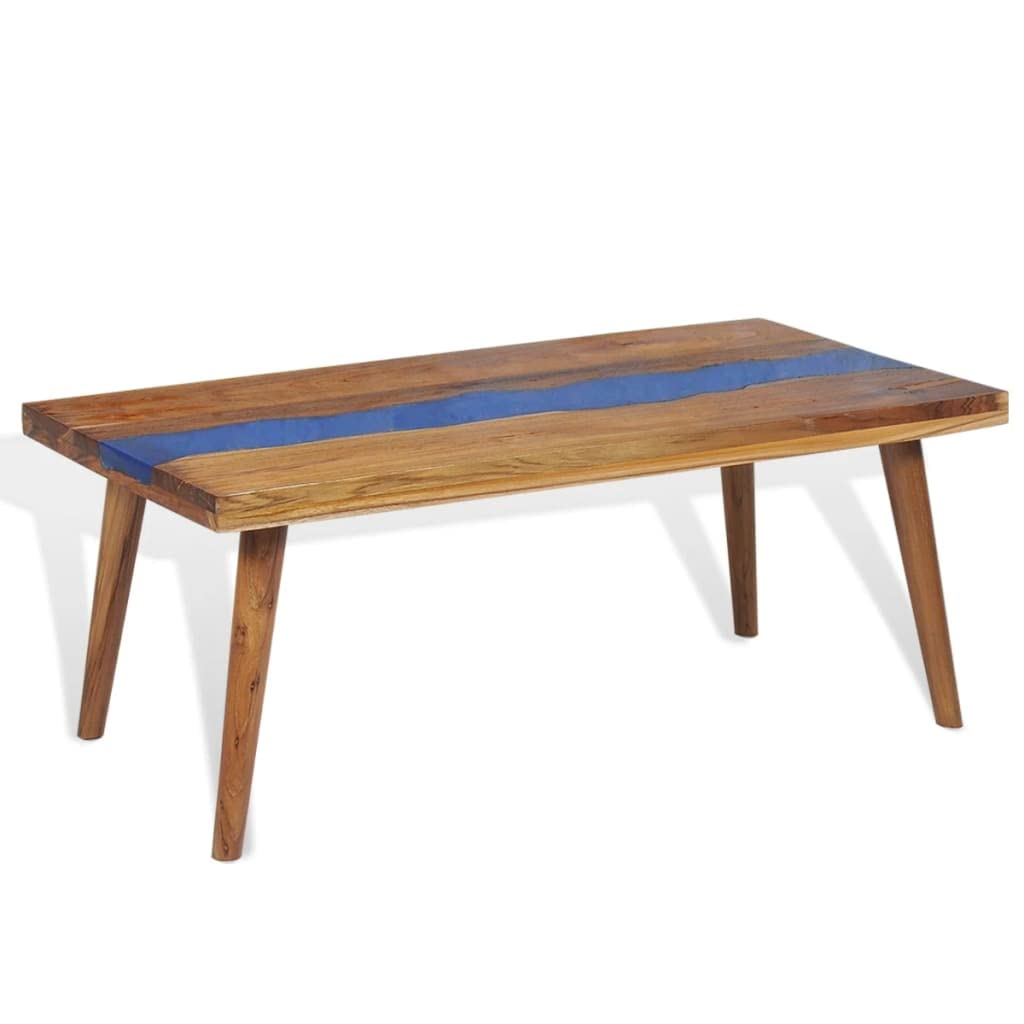 CHARMMA Teak Resin Coffee Table 39.4