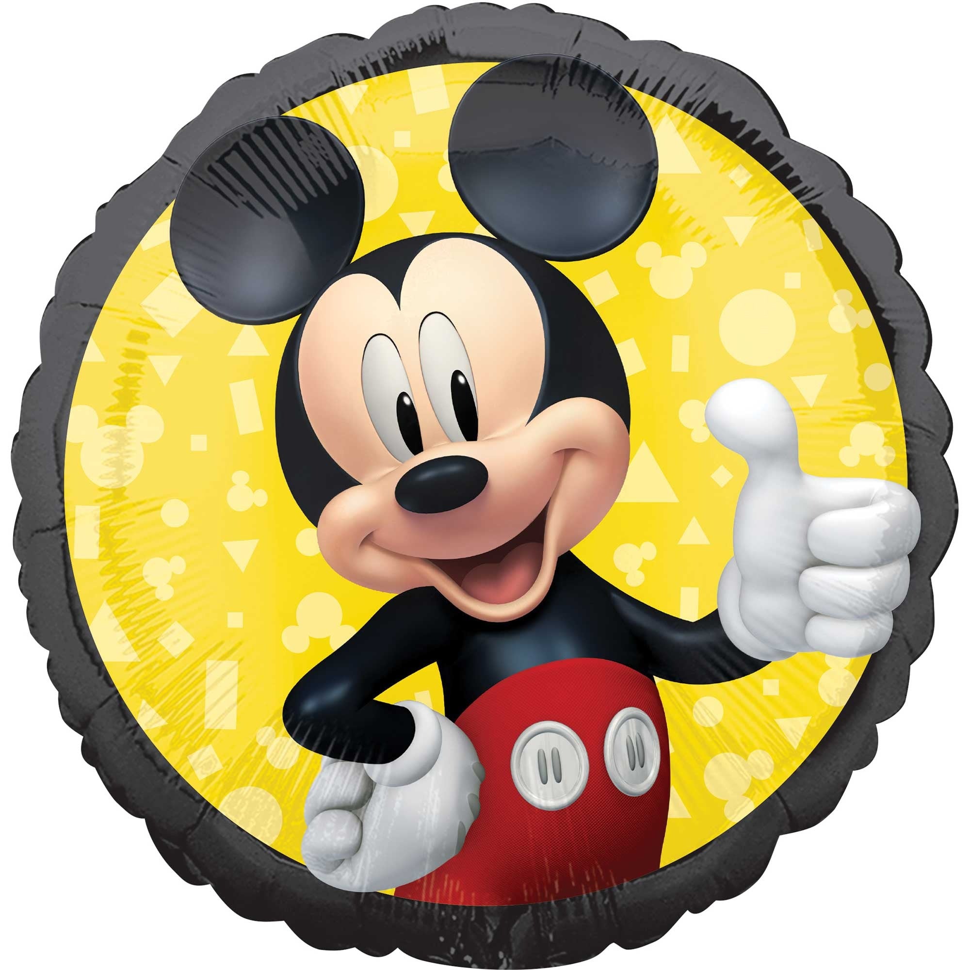 45cm Standard HX Mickey Mouse Forever Balloon - Durable Latex Party Decorations for Birthday, Baby Shower & Disney Theme Events