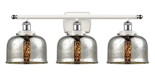 White and Polished Chrome / Silver Plated Mercury