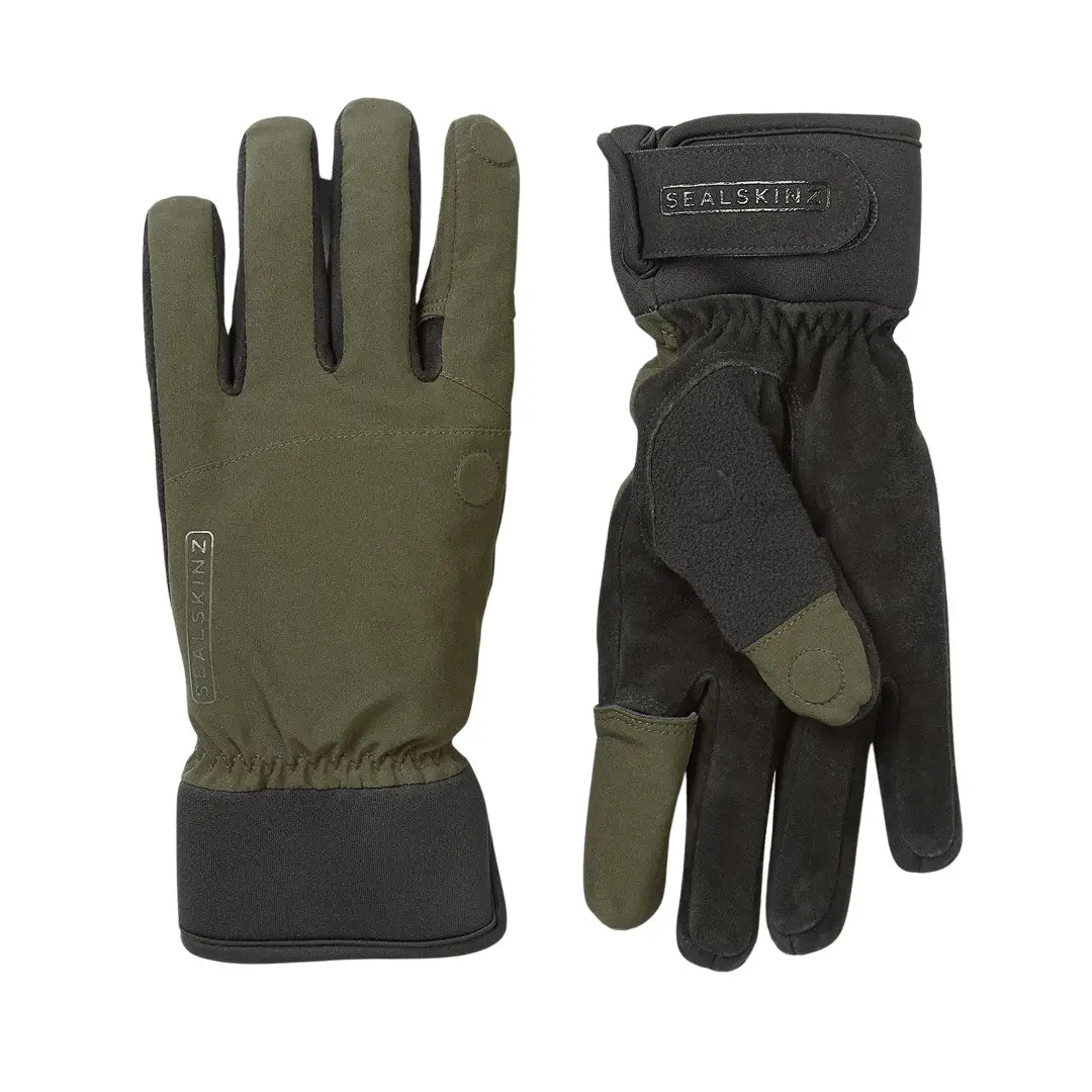 Sealskinz Stanford Waterproof Sporting Gloves - Cold Weather Cycling, Running & Outdoor Activities Gloves for Men & Women - Waterproof, Windproof & Breathable for Hiking, Skiing & Winter Sports