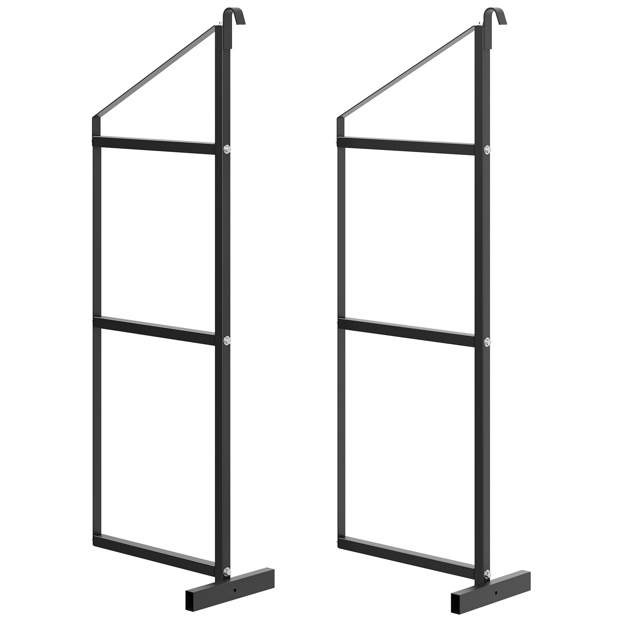 GARVEE 2-Pack Heavy Duty Shipping Container Shelving Brackets - 3 Tier 22