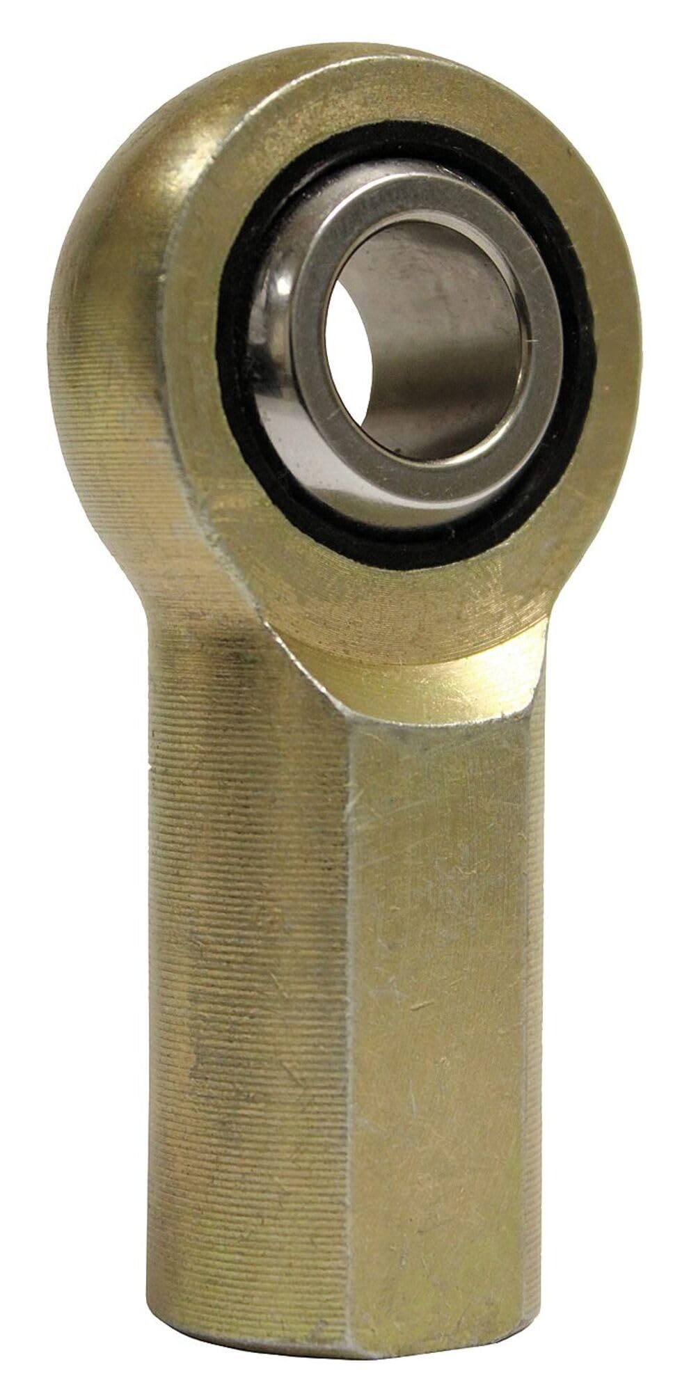 Female Rod End Bearing - 1/4-28 Thread, Nylon/PTFE Lined, Right Hand Thread - Perfect for Automotive Suspension, Robotics & Industrial Machinery Applications