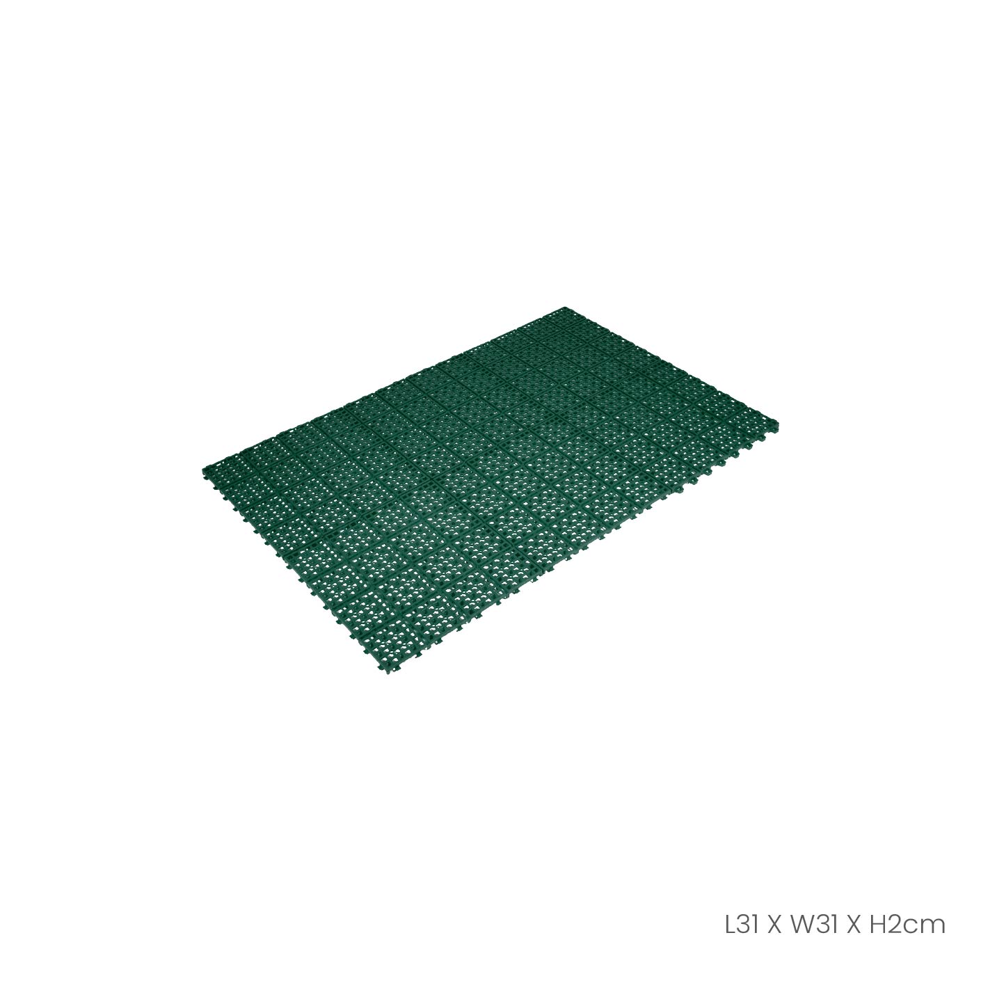 6-Pack Non-Slip Square Dot Bathroom Mats - Anti-Skid Shower Floor Mat for Bath Tub, Kitchen & Laundry Room - 640 6 (16