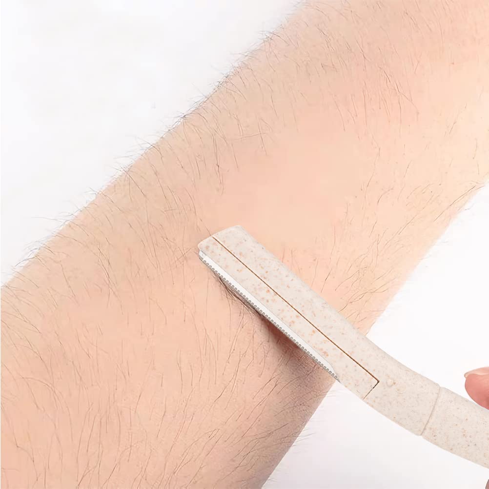 12-Pack Dermaplaning Blades for Face - Facial Razors for Women & Men - Eyebrow Shaper & Peach Fuzz Remover - Exfoliating Dead Skin & Fine Hair Removal Tool - Perfect for At-Home Spa, Pre-Makeup Prep & Smooth Skin Care Routine