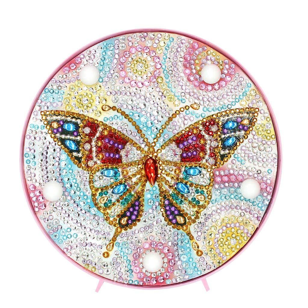 DIY Diamond Painting Lamp Kit - LED Cartoon Diamond Art Home Decor for Living Room, Bedroom & Gifts | Celendi Full Drill 5D Diamond Mosaic Craft Project for Adults Relaxation
