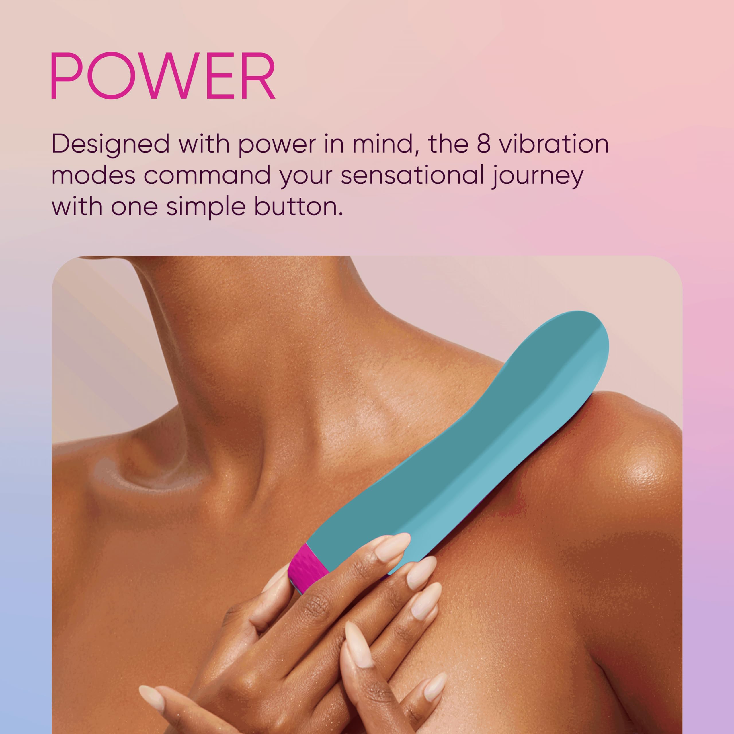 360° Rotating Bullet Vibrator for Women - 3 Speeds & 5 Vibration Patterns with Boost Mode - Waterproof Silicone Adult Sex Toy - Perfect for Solo Play, Couples & Travel (Turquoise)