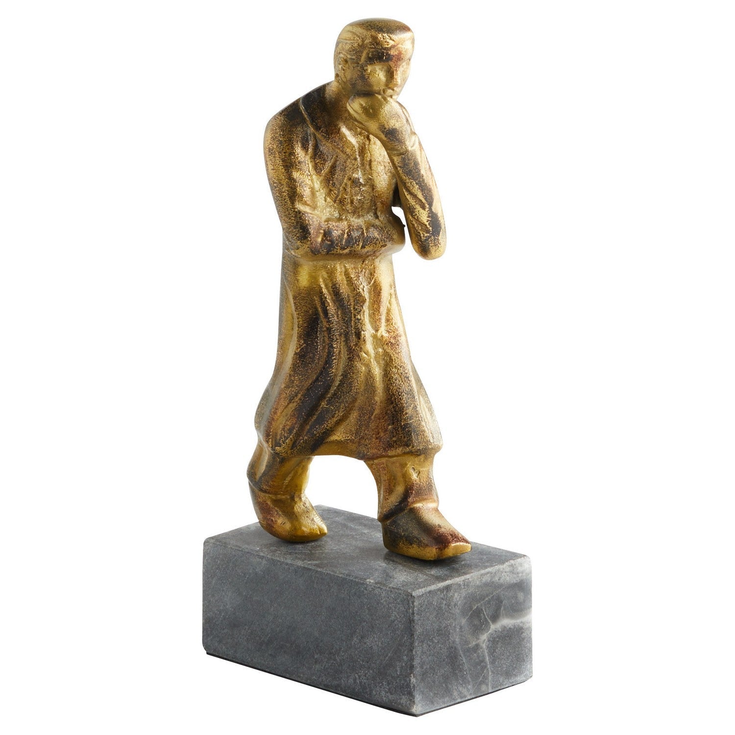 Epicurus Sculpture in Gold and Black - Elegant Home Decor for Living Room, Office & Garden | Cyan Design 11605