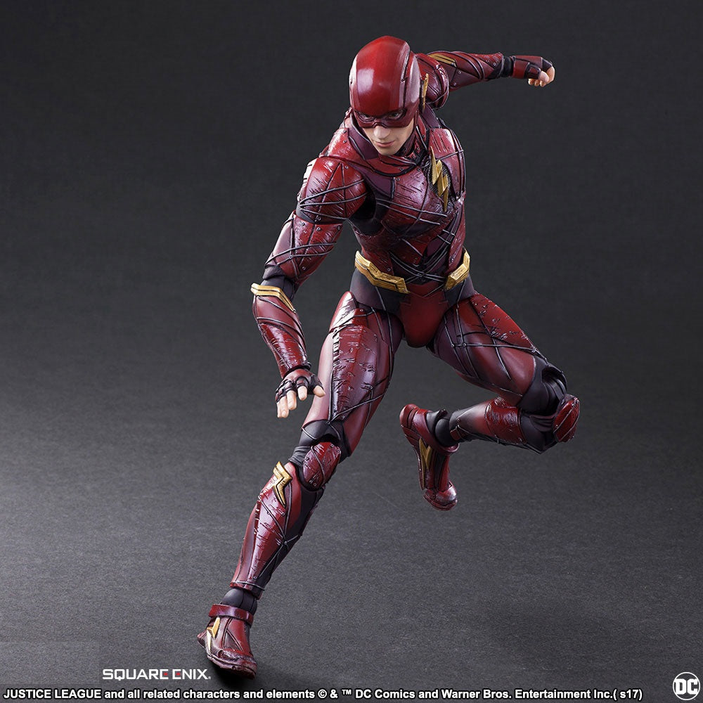 DC Universe The Flash Justice League Variant Play Arts Kai Action Figure - Collectible Superhero Toy for Fans & Display - Perfect for Home Decor, Gifts, and Comic Book Collections