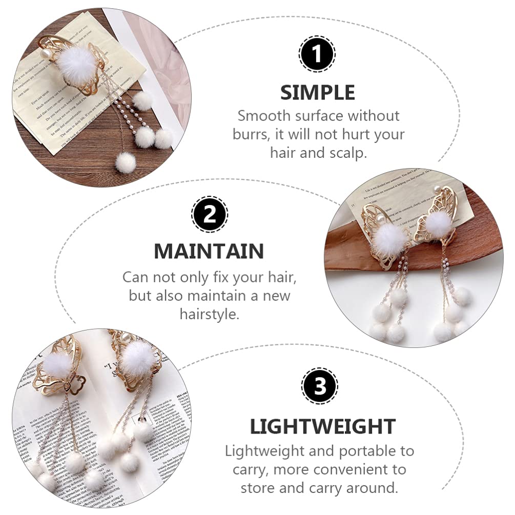 Beaupretty Non-Slip Hair Claw Clips for Women - Strong Hold Hair Clips for Thick Hair, Ponytail, Bun & Updo - Perfect Hair Accessories for Work, Gym, Wedding & Daily Use