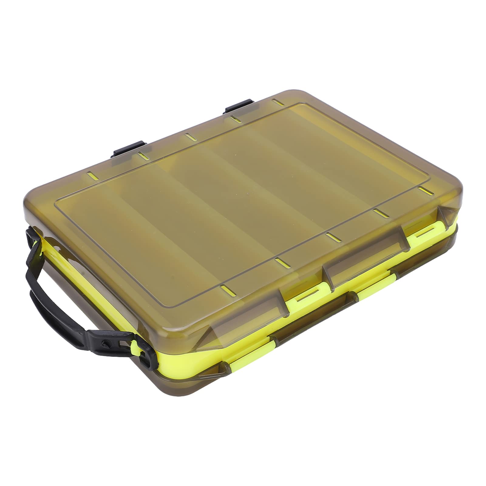 Portable Fishing Bait Storage Box - Durable Handheld Design, Eco-Friendly & Shockproof Tackle Organizer for Freshwater & Saltwater Fishing | Perfect for Shore, Boat & Ice Fishing