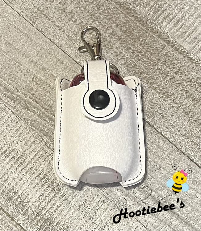 Portable Soccer Ball Hand Sanitizer & Lip Balm Holder - Hands-Free Carabiner Clip for Sports, Gym, School, and Outdoor Activities