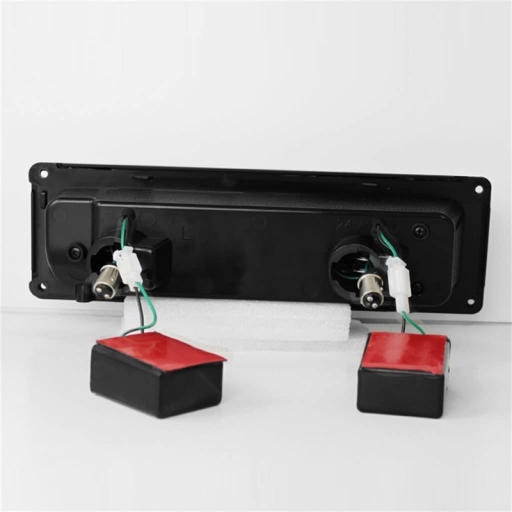 Spyder Smoke LED Bumper Headlights for 1999 Chevy Silverado 1500/2500 - Pair (5069566) | Upgrade Your Truck's Style & Night Visibility for Off-Roading & Daily Driving