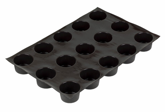 Premium Silicone Jumbo Muffin Pan - 15-Cup Non-Stick Baking Mold for Large Muffins & Cupcakes | Perfect for Home Baking, Party Treats & Holiday Desserts