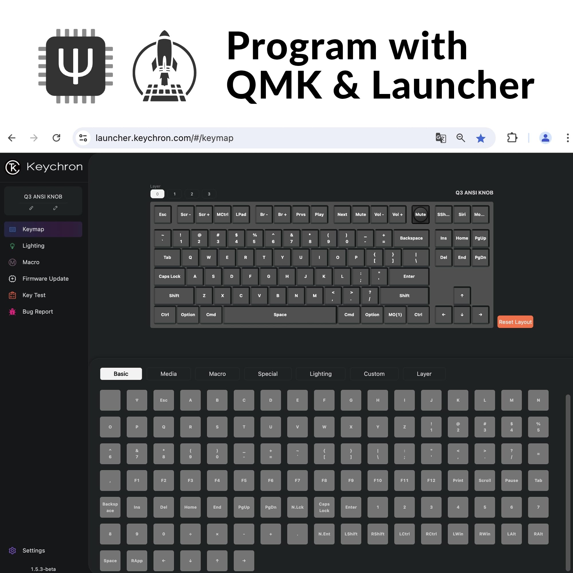Keychron Q3 Wired Custom Mechanical Keyboard - TKL Tenkeyless Layout with Knob, QMK/VIA Programmable, Hot-Swappable Gateron G Pro Red Switches, Double Gasket Design for Mac/Windows/Linux (Blue) | Perfect for Gaming, Coding & Office Work