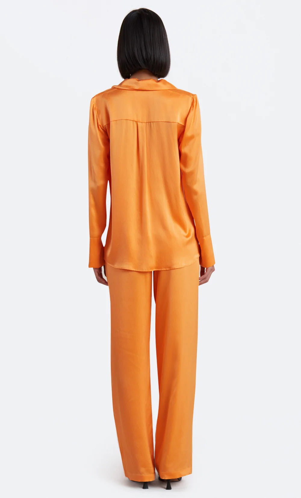 Amber Blouse Nectarine - Elegant Women's Casual Top for Work & Date Night | Perfect for Office, Party & Everyday Wear