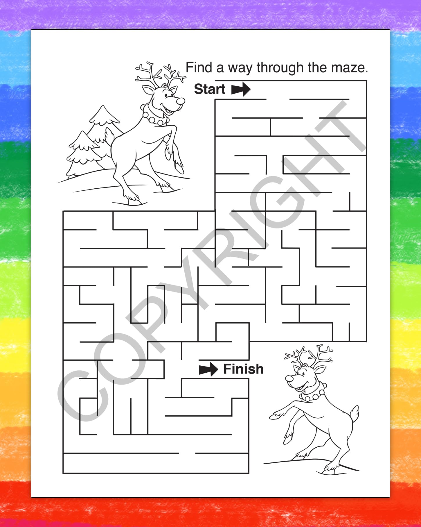 ZOCO Custom Promotional Coloring Books - 250 Bulk Pack (No Crayons Included) - Christmas Party Favors, Stocking Stuffers & Kids Activities - Perfect for Holiday Gifts, Classroom Rewards & Birthday Party Crafts