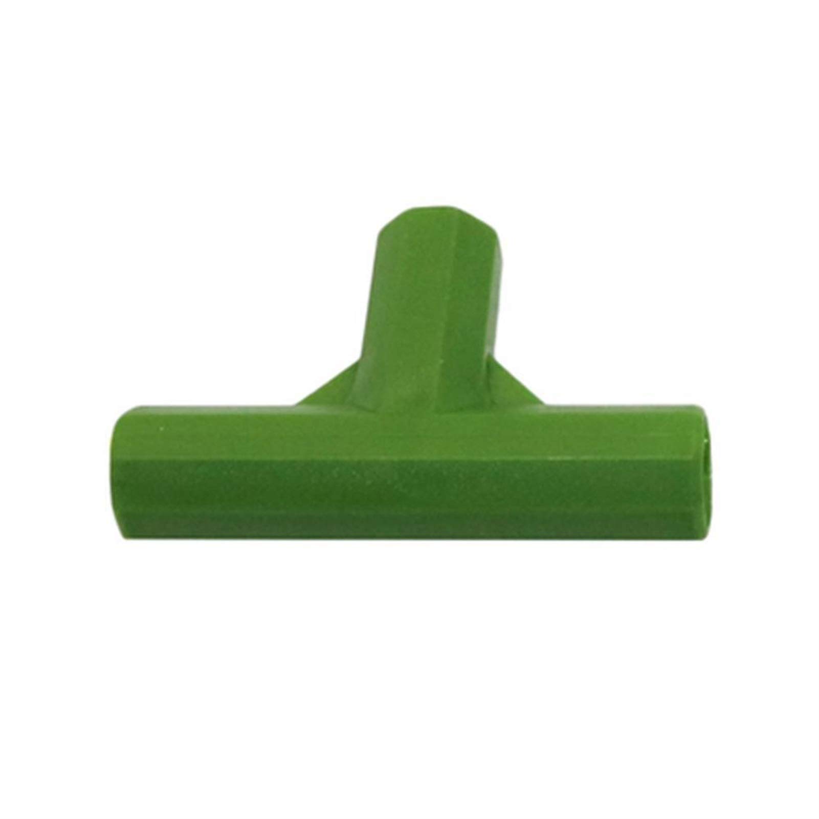 100-Piece Yellow Garden Stakes & Connectors - Plant Support for Greenhouse, Vegetable Garden & Climbing Plants | Durable Greenhouse Accessories for Plant Edging & Trellising