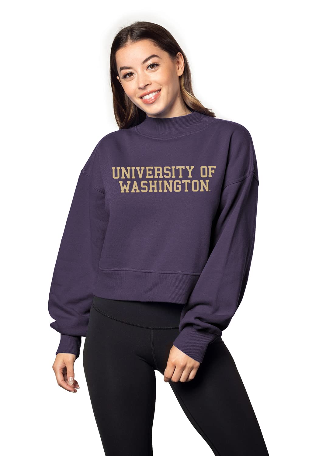 Chicka-D Women's Haily Sweatshirt - Cozy Fleece Pullover for Casual Wear, Lounge & Fall Outfits | Trendy Streetwear & Layering Essential