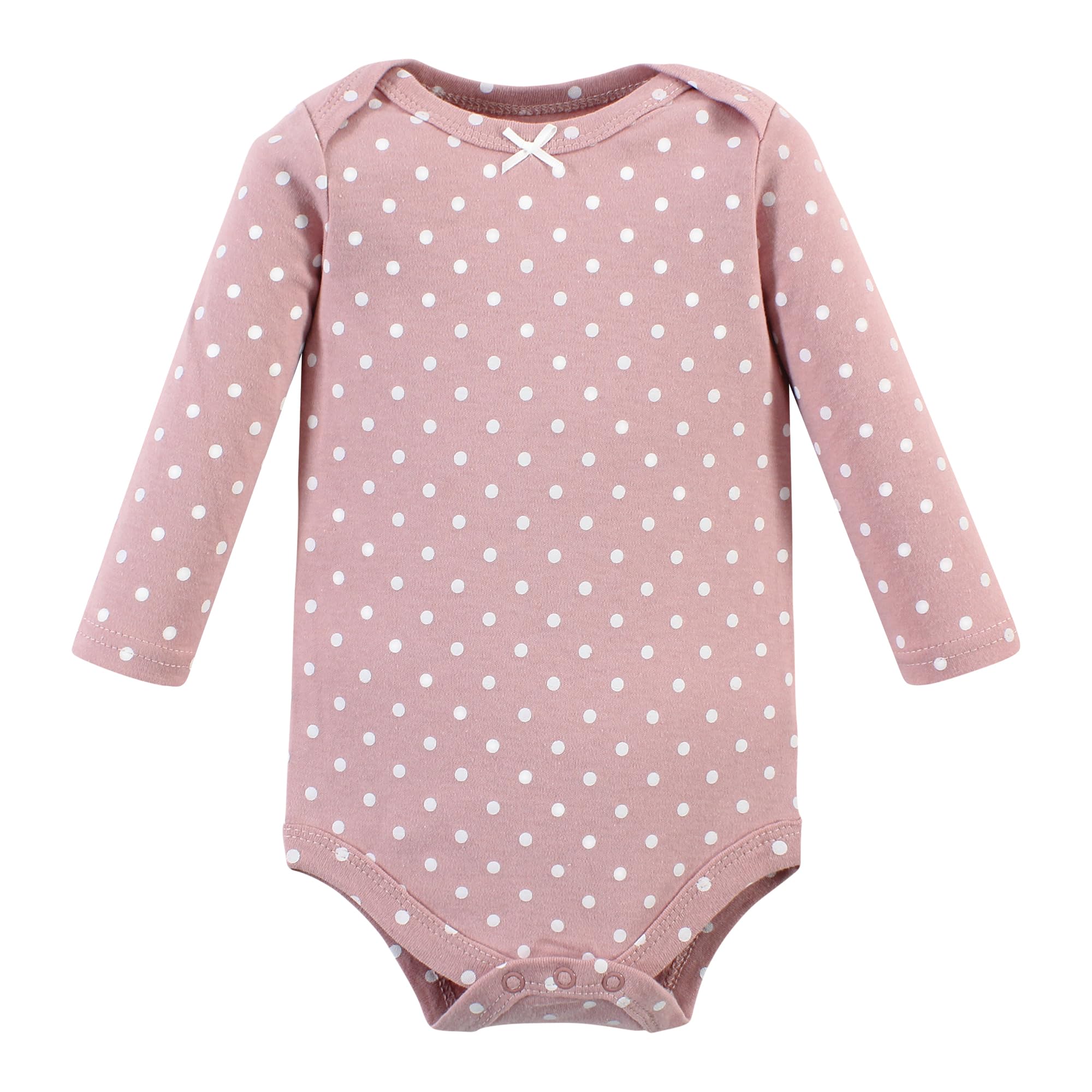 Hudson Baby Unisex Cotton Long-Sleeve Bodysuits - Soft & Comfortable Infant Onesies for Boys & Girls, Bonita Print, 12-18 Months - Perfect for Everyday Wear, Playtime & Photo Shoots