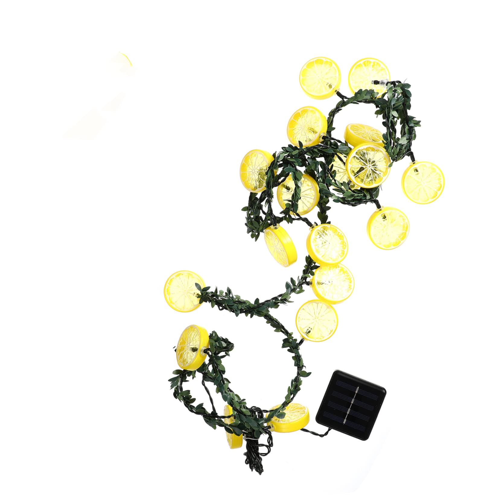 Totority Solar LED Outdoor Light - 1pc Simulated Lemon Vine Lamp, Waterproof Solar-Powered Garden Light for Yard, Patio, Pathway Decoration - Perfect for Backyard, Lawn, and Landscape Lighting