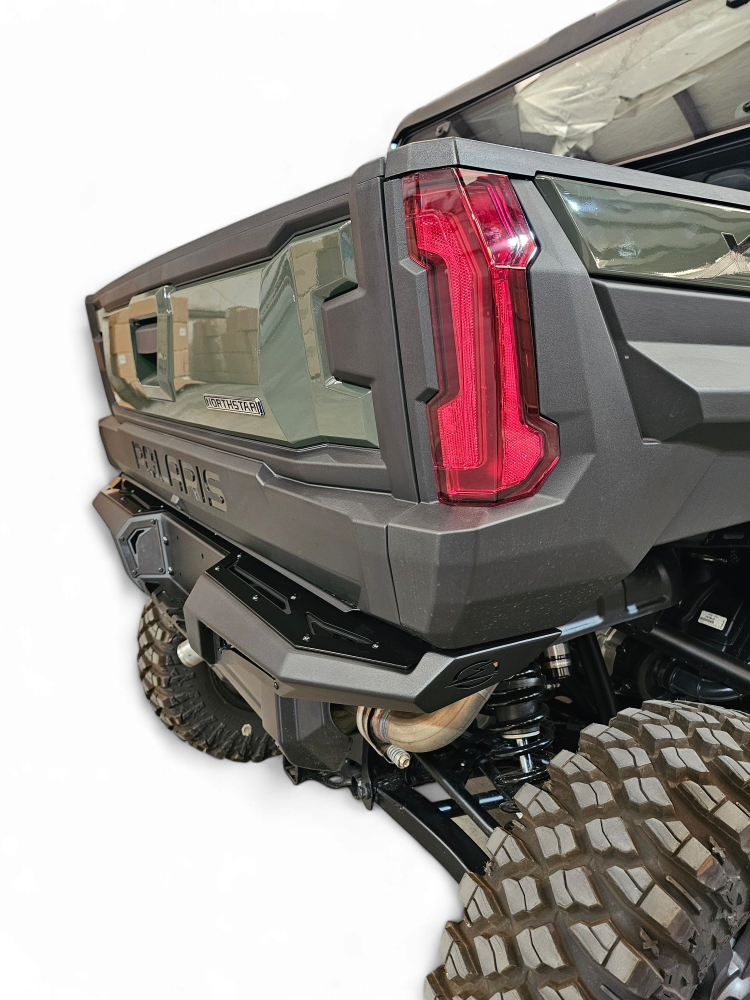 2024 Polaris Xpedition Rear Bumper - Heavy Duty RRB620002 - Prevents Bed Tilting - Perfect for Off-Roading & Truck Accessories