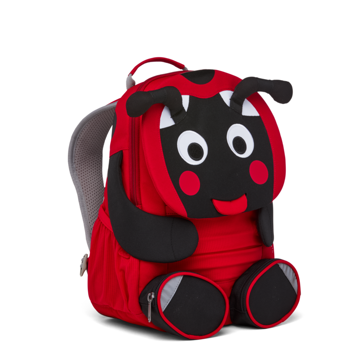 Affenzahn Large Friend Ladybird Backpack - Durable & Stylish Kids School Bag for Boys & Girls - Perfect for School, Travel & Outdoor Adventures