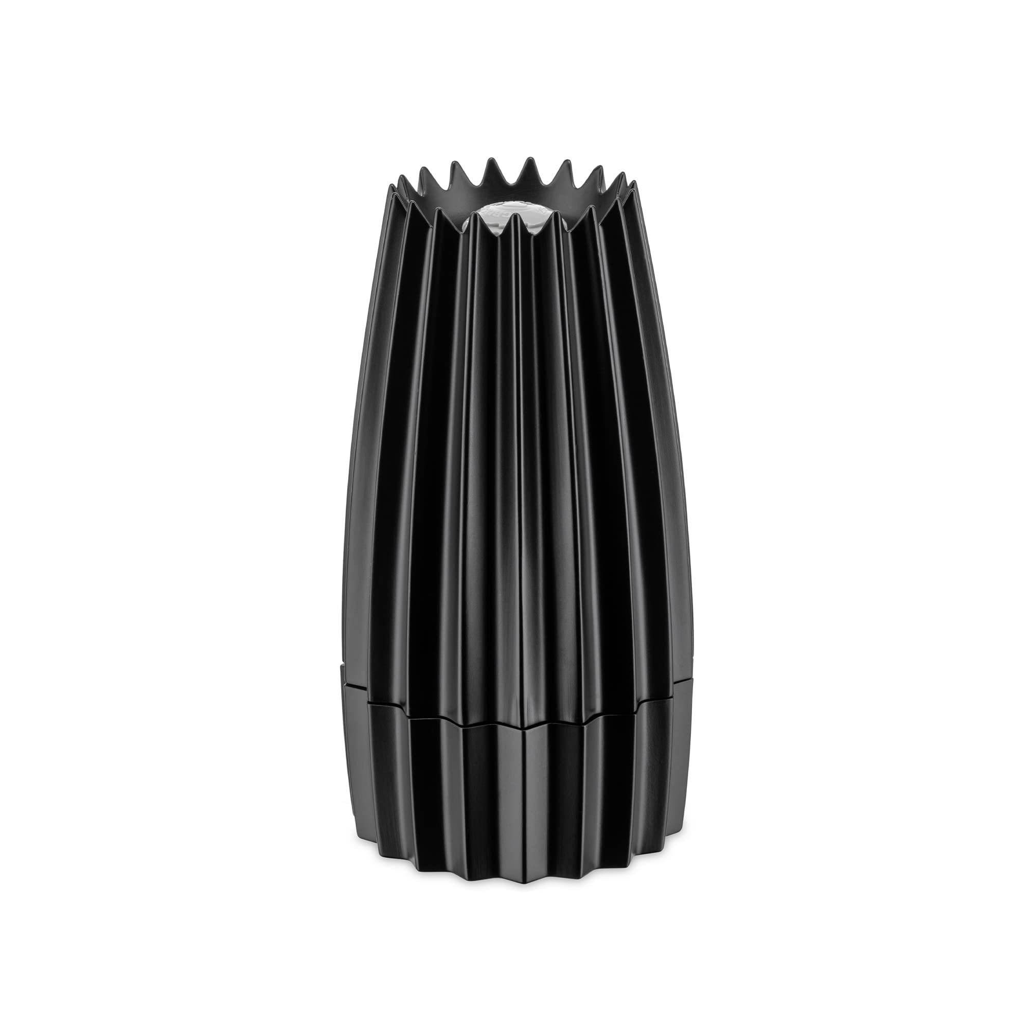 Premium Alessi WAL03 B Black Salt, Pepper & Spice Grinder - Adjustable Ceramic Mill for Fresh Seasoning - Perfect for Kitchen, Dining Table & Gourmet Cooking
