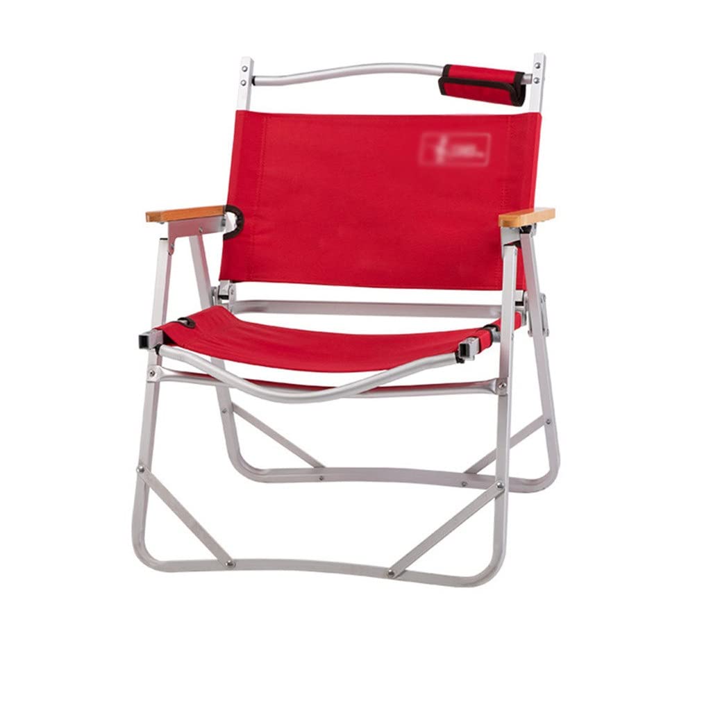 Portable Aluminum Alloy Folding Chair - Lightweight Camping, Fishing & Beach Recliner with Collapsible Design | Perfect for Outdoor Adventures, Picnics & Relaxing by the Water