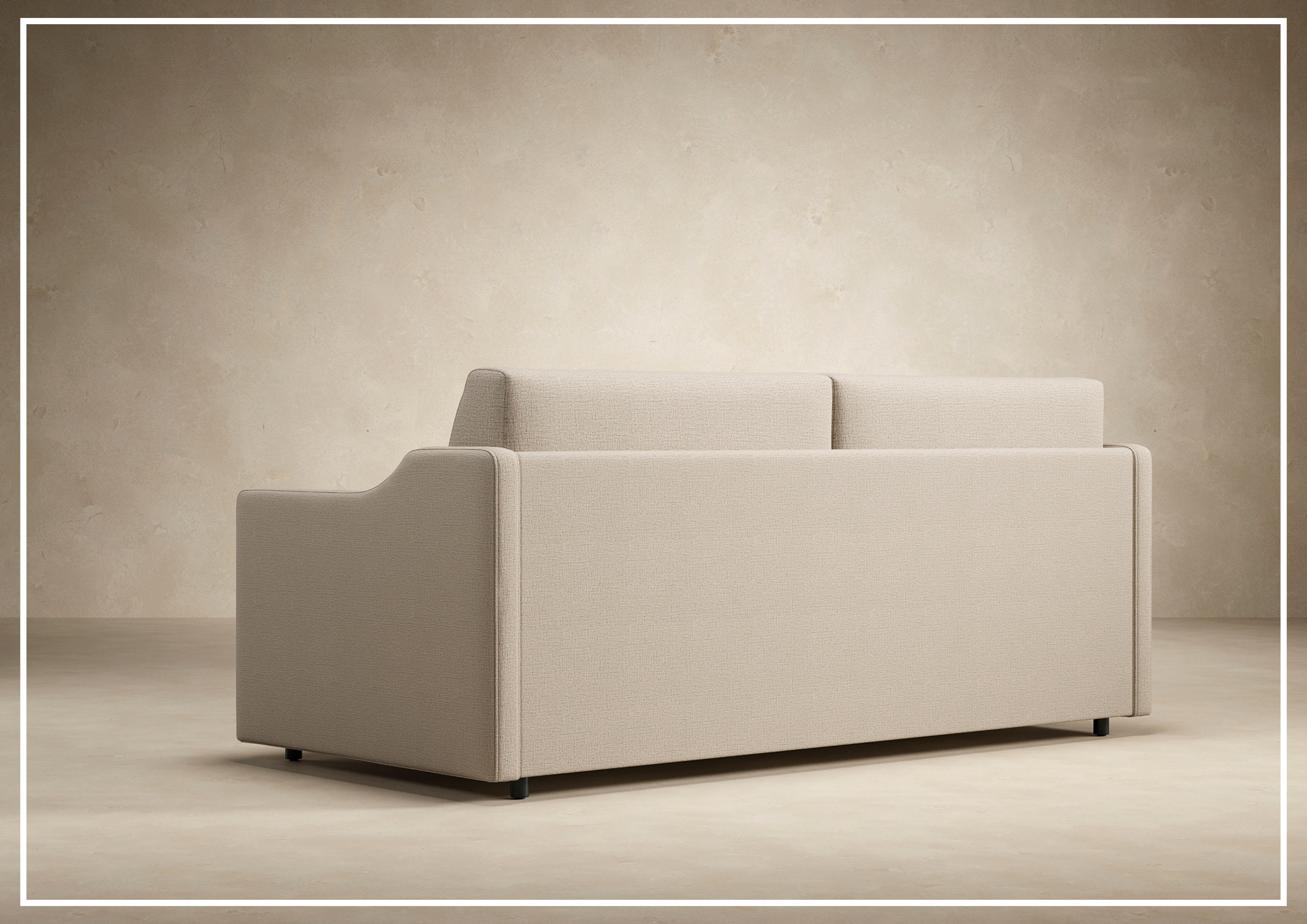 Innovation Living Carnell Fabric 2-Seater Queen Size Sofa Bed - Convertible Sleeper Sofa for Small Spaces, Guest Room & Apartment Living
