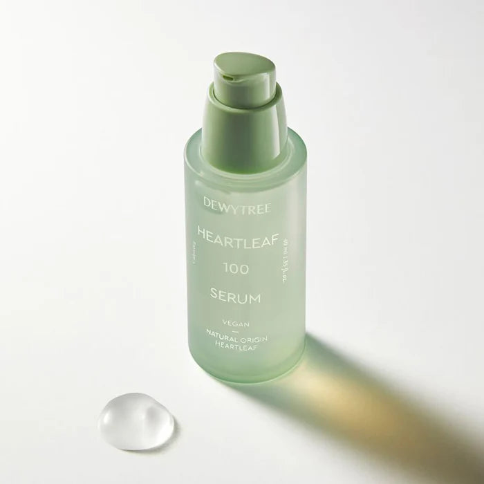 Dewytree Heartleaf 100 Soothing Serum 40ml - Calming Facial Treatment for Sensitive & Acne-Prone Skin | Perfect for Daily Skincare Routine & Post-Procedure Care