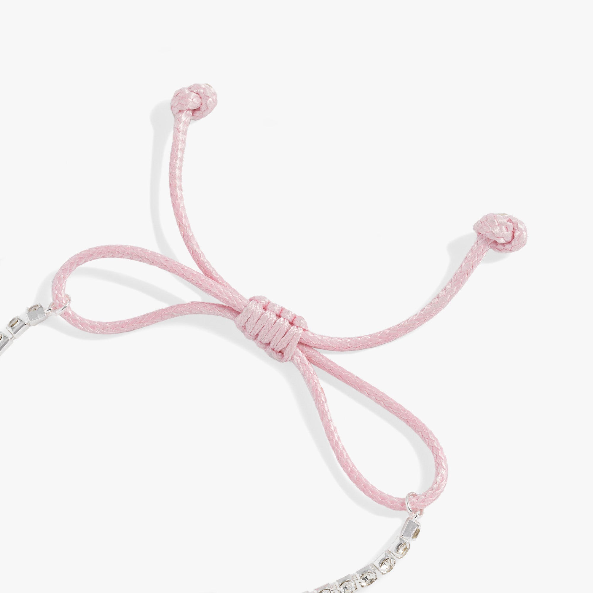 Elegant Crystal Cord Bolo Bracelet for Women - Adjustable Beaded Wrap Bracelet with Sparkling Stones - Perfect for Boho, Casual & Formal Occasions