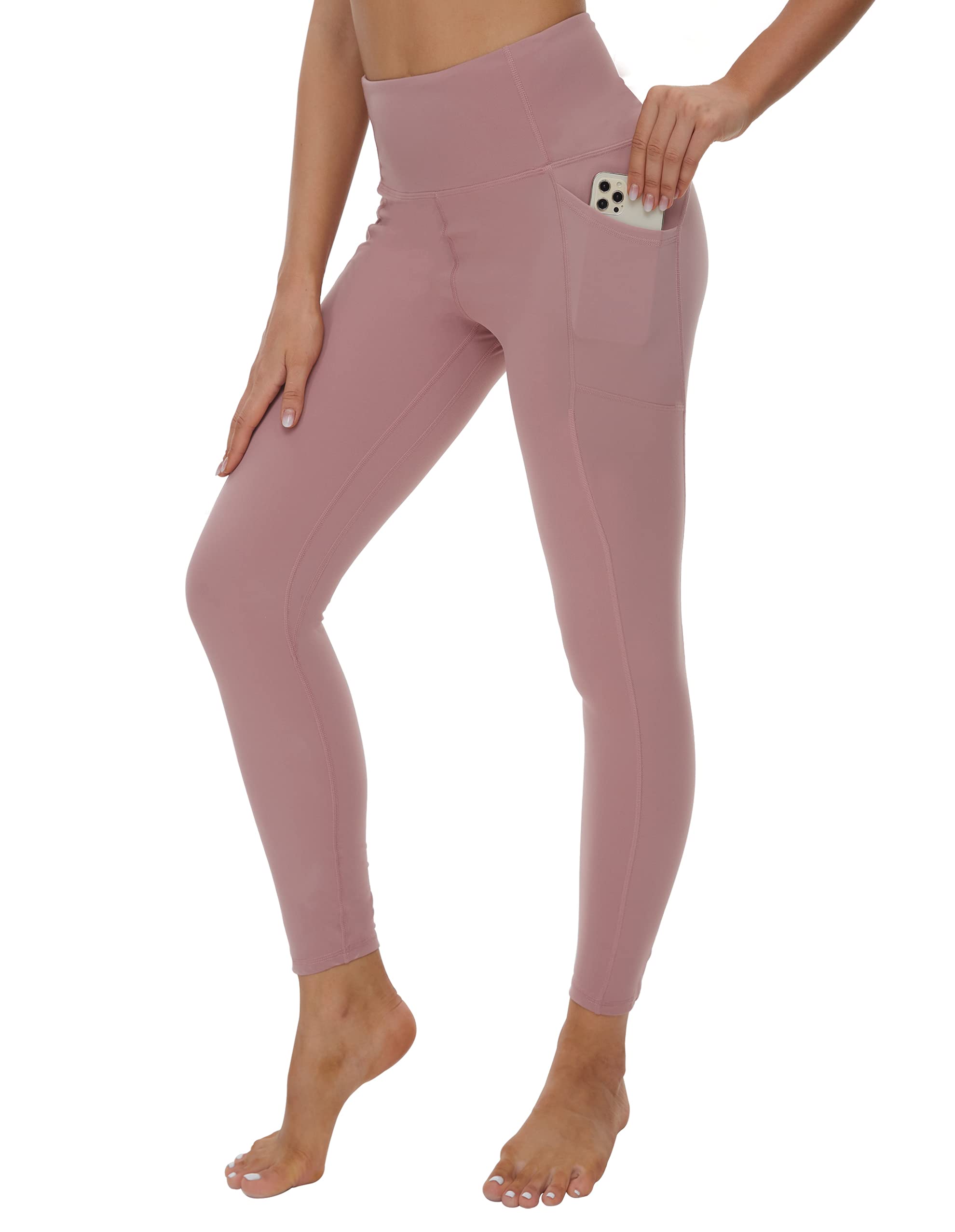 **LOVE FANG Women's High Waist Workout Leggings with Pockets - Compression Tummy Control Yoga Pants for Gym, Running & Everyday Wear**