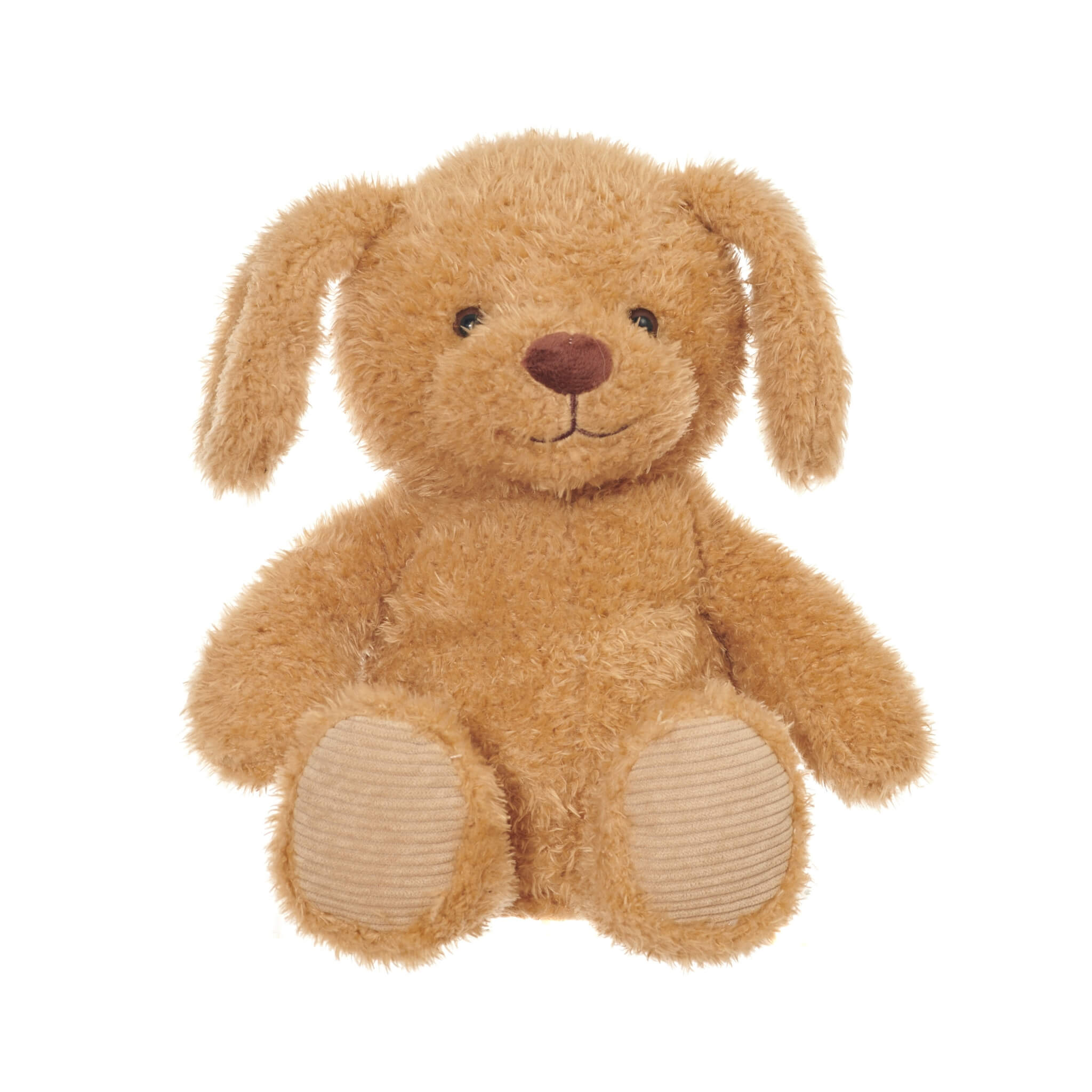 Golden Puppy Snuggable Microwaveable Heating Pad - Warm Plush Toy for Pets & Kids | Perfect for Cold Weather Comfort, Anxiety Relief & Cuddling