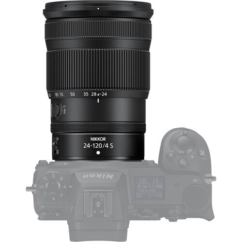 Nikon NIKKOR Z 24-120mm f/4 S Lens for Mirrorless Cameras - Professional Zoom Lens for Photography, Travel & Videography - Perfect for Portraits, Landscapes & Events