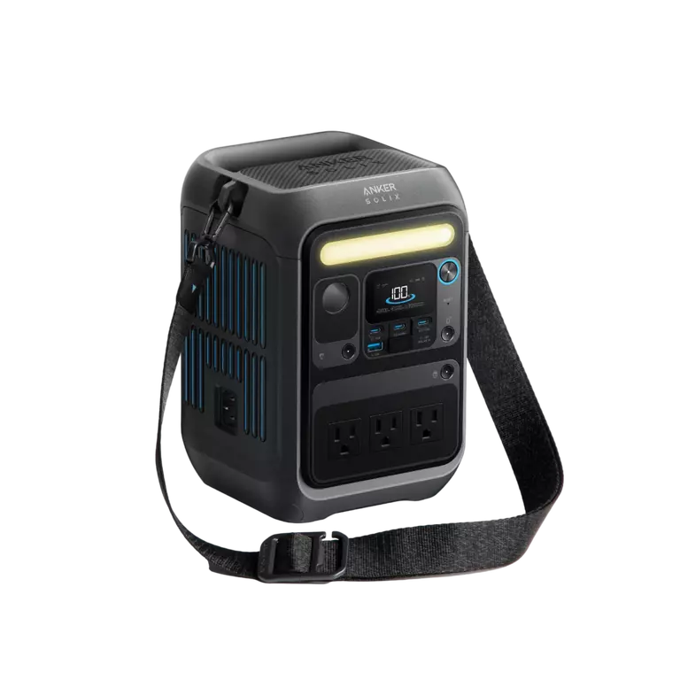 Anker SOLIX C300X 288Wh 300W Portable Power Station - Perfect for Camping, Outdoor Adventures & Emergency Power Backup