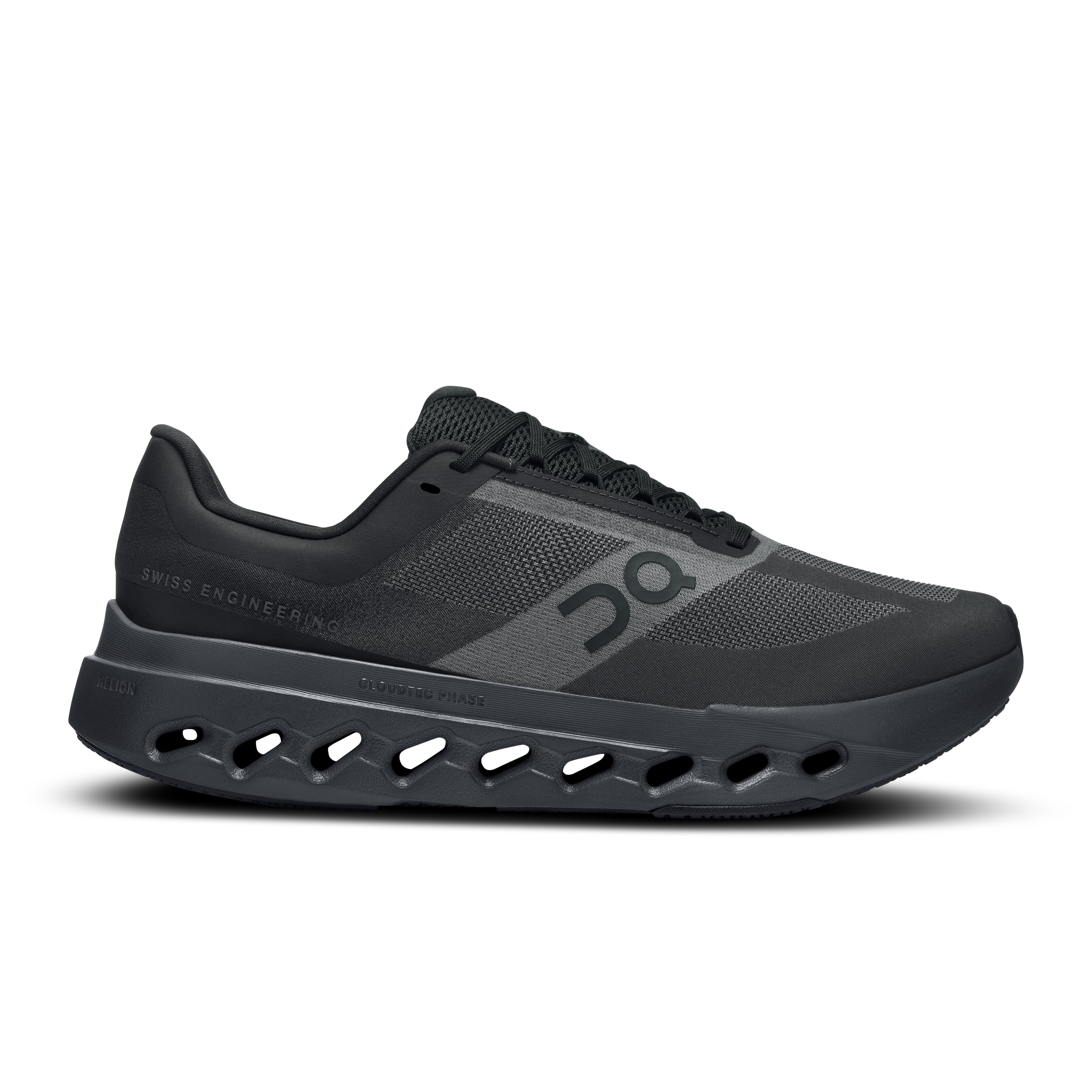 On Running Men's Cloudsurfer Next Wide Running Shoes - Black/Eclipse - Lightweight & Breathable for Road Running, Jogging & Gym Workouts