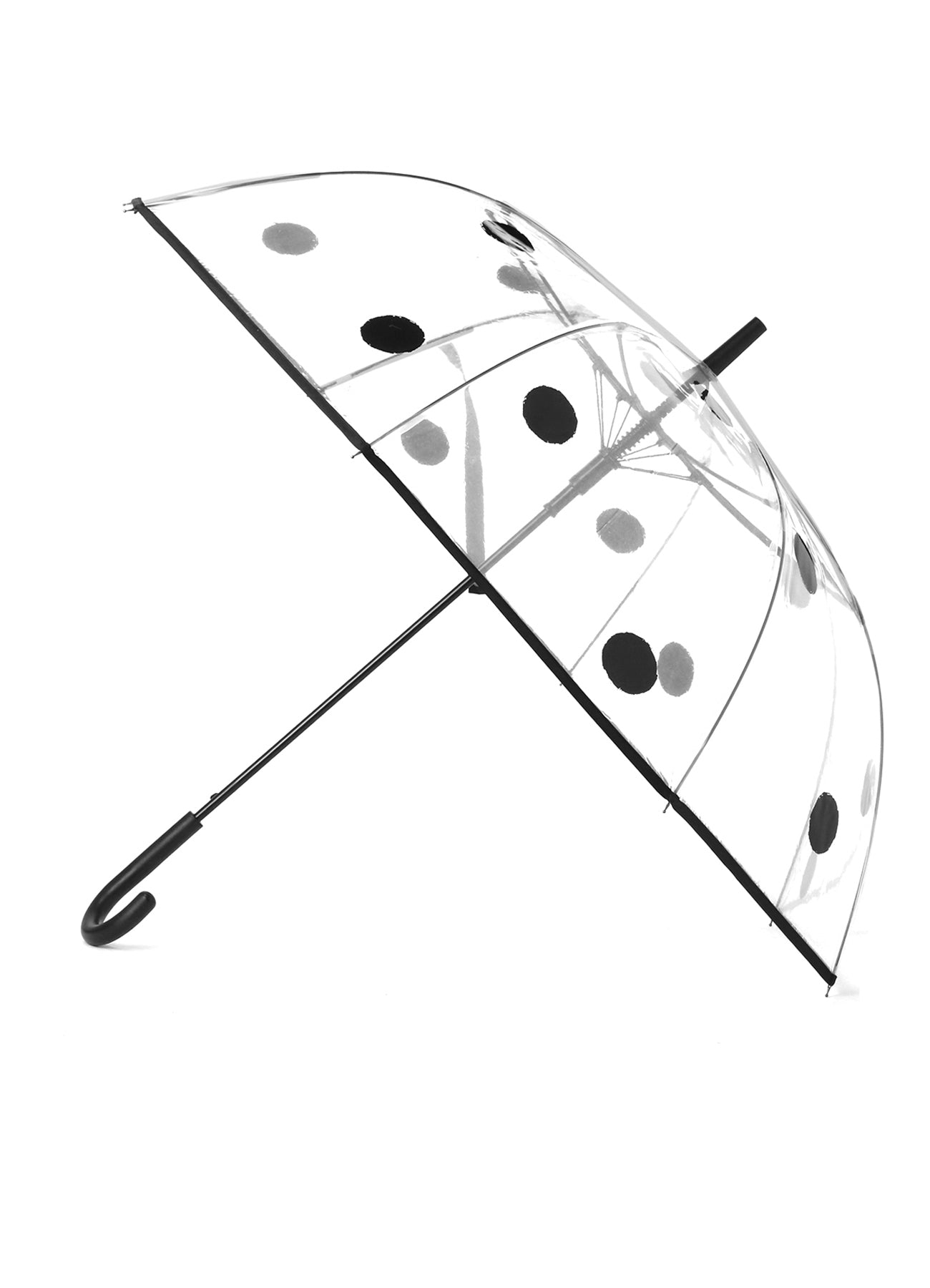 Stylish DOT PRINT UMBRELLA - Waterproof Compact Folding Umbrella with Automatic Open/Close - Perfect for Rainy Days, Travel, and Outdoor Events
