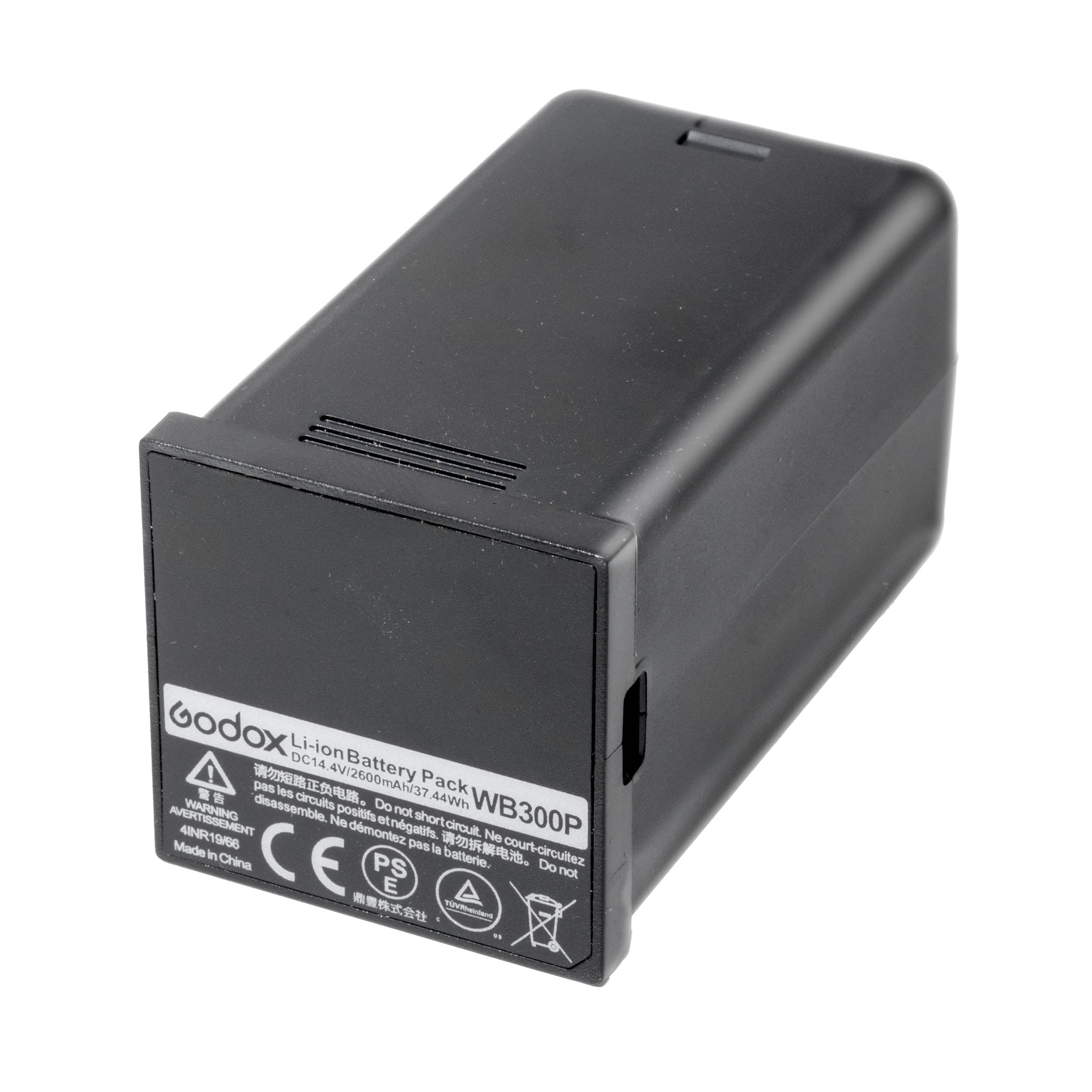 Replacement Battery for AD300PRO Flash (GODOX W300P) - Compatible with Godox AD300 Pro Strobe Light - Perfect for Studio Photography, Portrait & Product Shoots