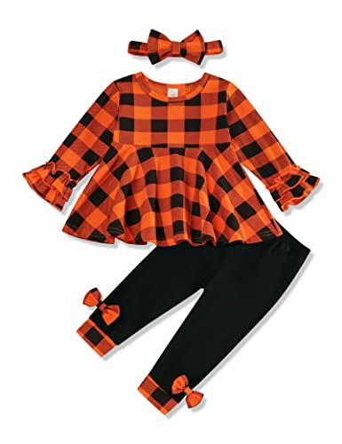 Plaid Orange