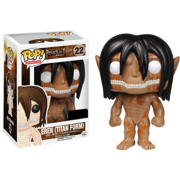 Attack on Titan Eren Titan Form Rage Pop! Vinyl Figure - Funko Pop Collectible for Anime Fans & Attack on Titan Merchandise Lovers - Perfect for Display, Gifts, and Anime Collections