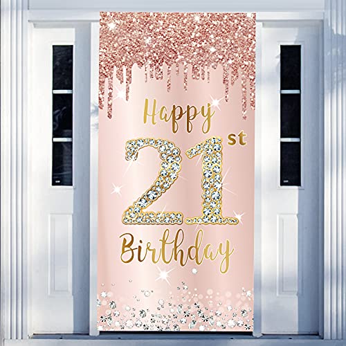 Pink Rose Gold 21st