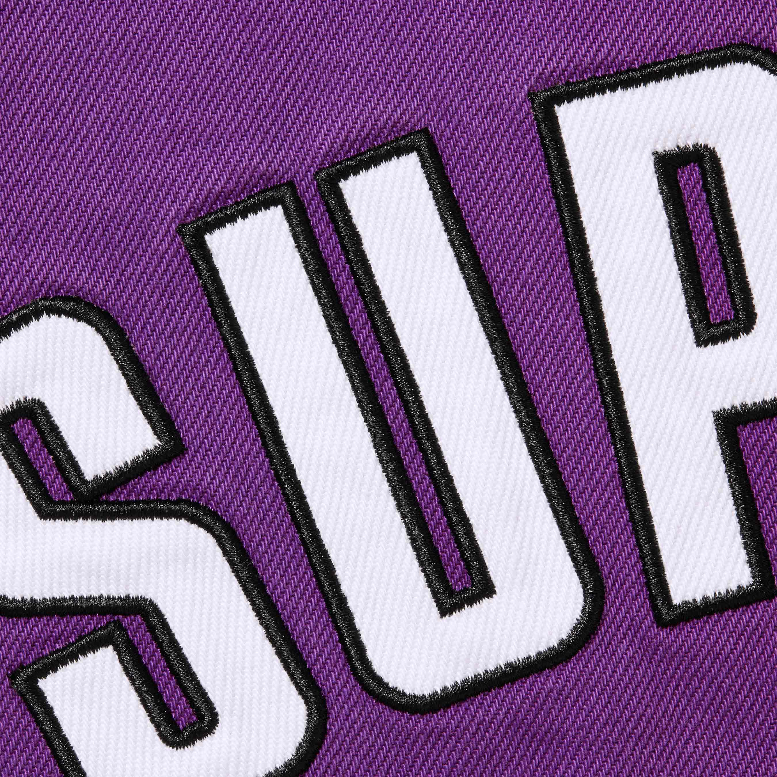 Supreme Arc Denim Coaches Jacket - Purple Vintage Style Denim Jacket for Men & Women | Perfect for Streetwear, Casual Outfits & Urban Fashion