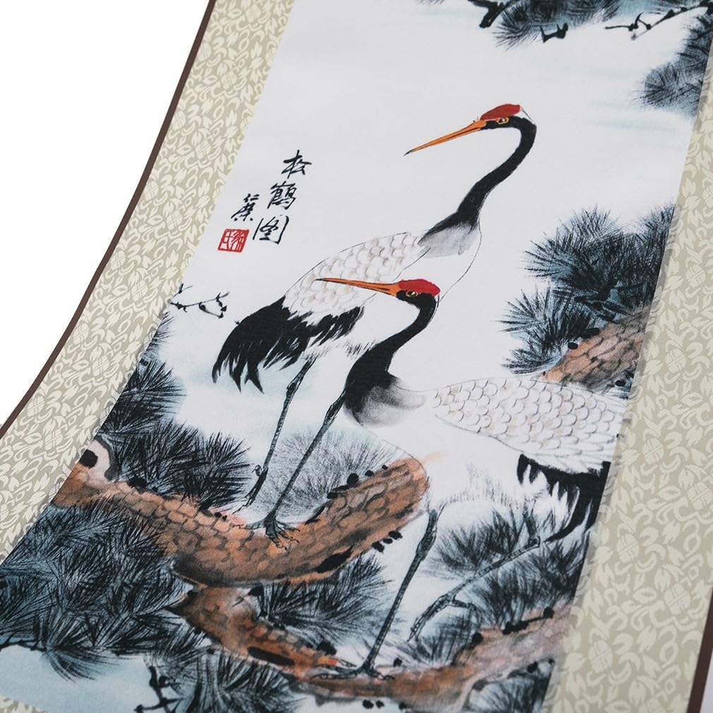 Japanese Cranes Wall Tapestry - 39