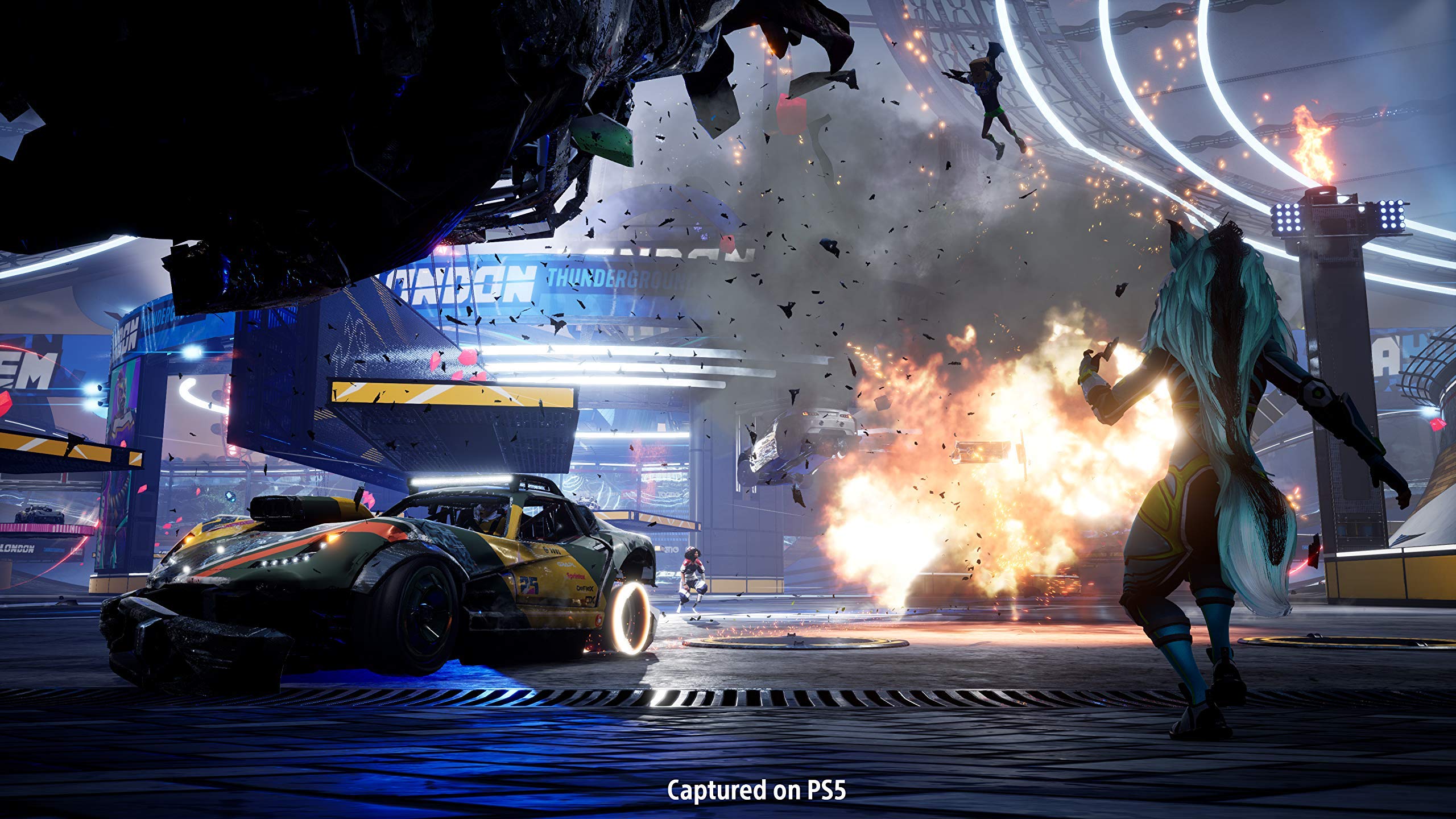 Destruction All-Stars - PS5 Game | Action-Packed Multiplayer Racing & Combat | Perfect for Competitive Gaming & Online Play