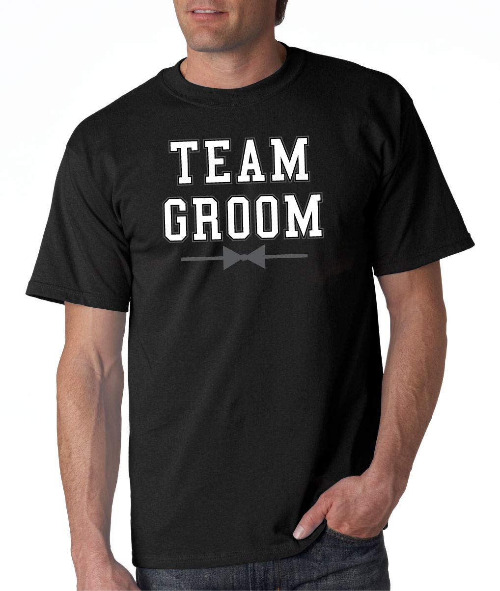 Bride and Groom Matching Wedding T-Shirts - Couple's Romantic Outfit for Engagement, Bachelorette Party & Honeymoon