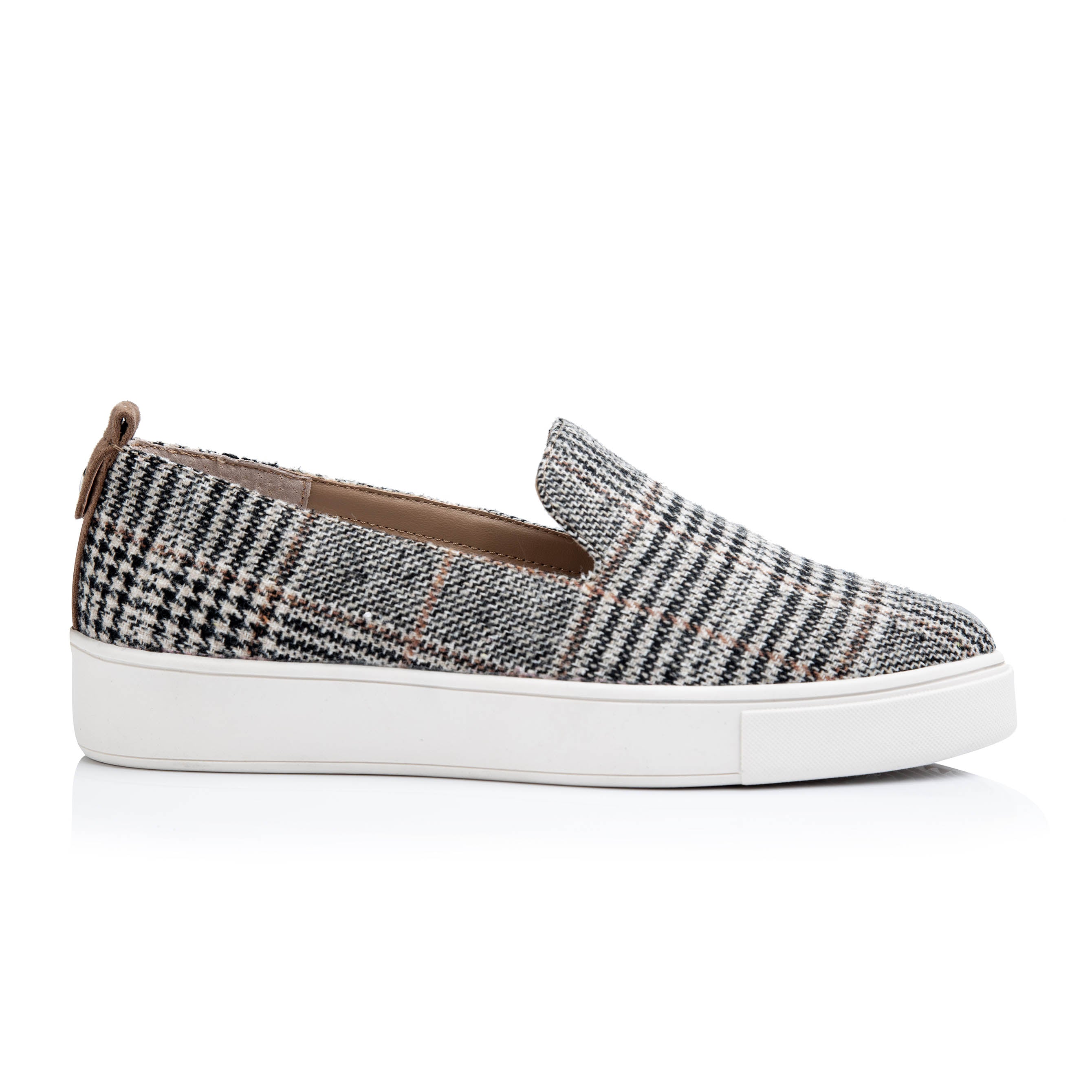 Fay Slip On Sneakers for Women - Comfortable Casual Walking Shoes - Lightweight Breathable Slip-On Loafers for Work, Travel & Everyday Wear