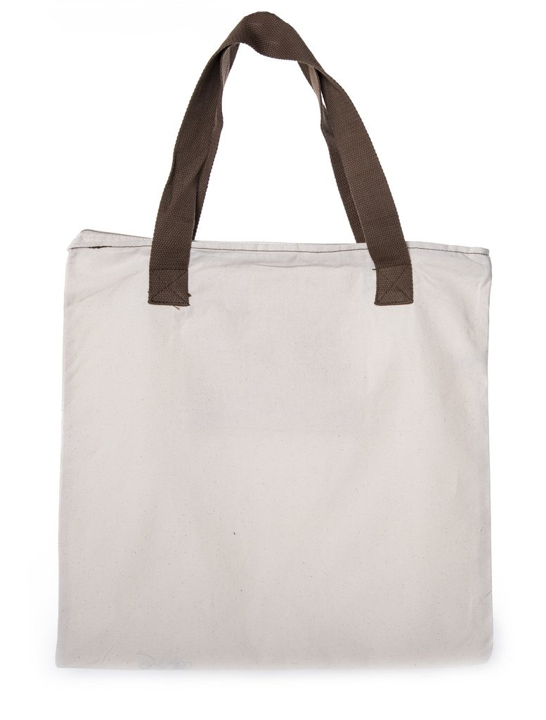 Mato & Hash Canvas Tote Bag with Zipper Closure & Interior Pocket - Durable Cotton Shopping Bag for Groceries, Beach, Work & Travel
