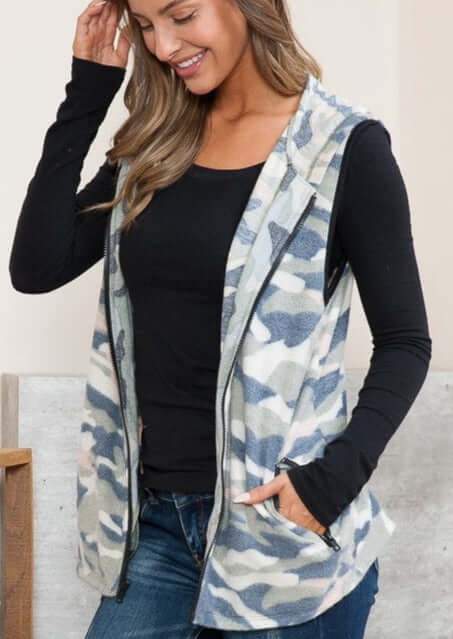 Lightweight Camouflage Soft Vest for Men & Women - Made in USA - Perfect for Hunting, Outdoor Adventures & Casual Wear