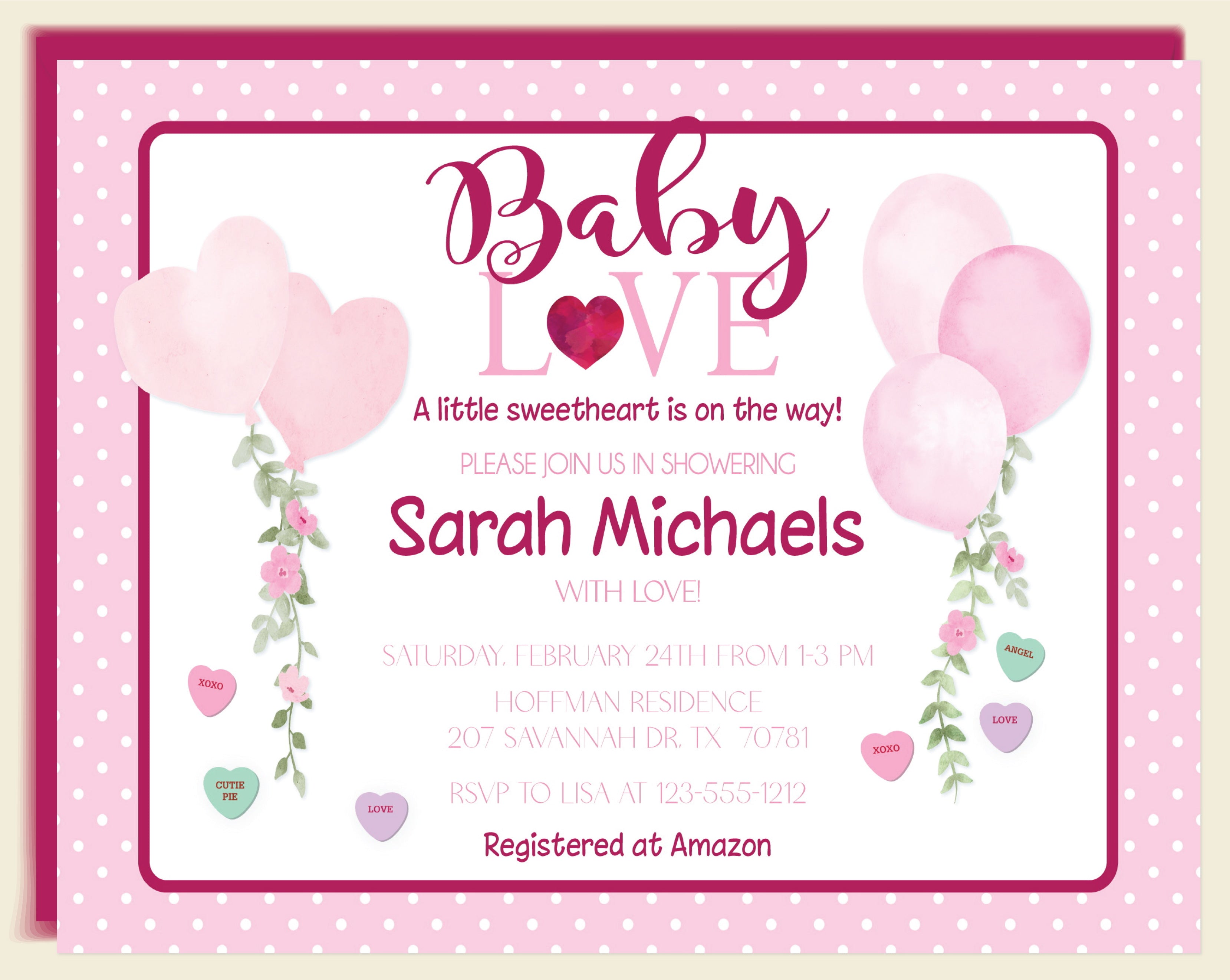 Baby Love Pink Dots Outfit - Adorable Pink Polka Dot Baby Clothes for Girls | Perfect for Photo Shoots, Birthday Parties & Special Occasions