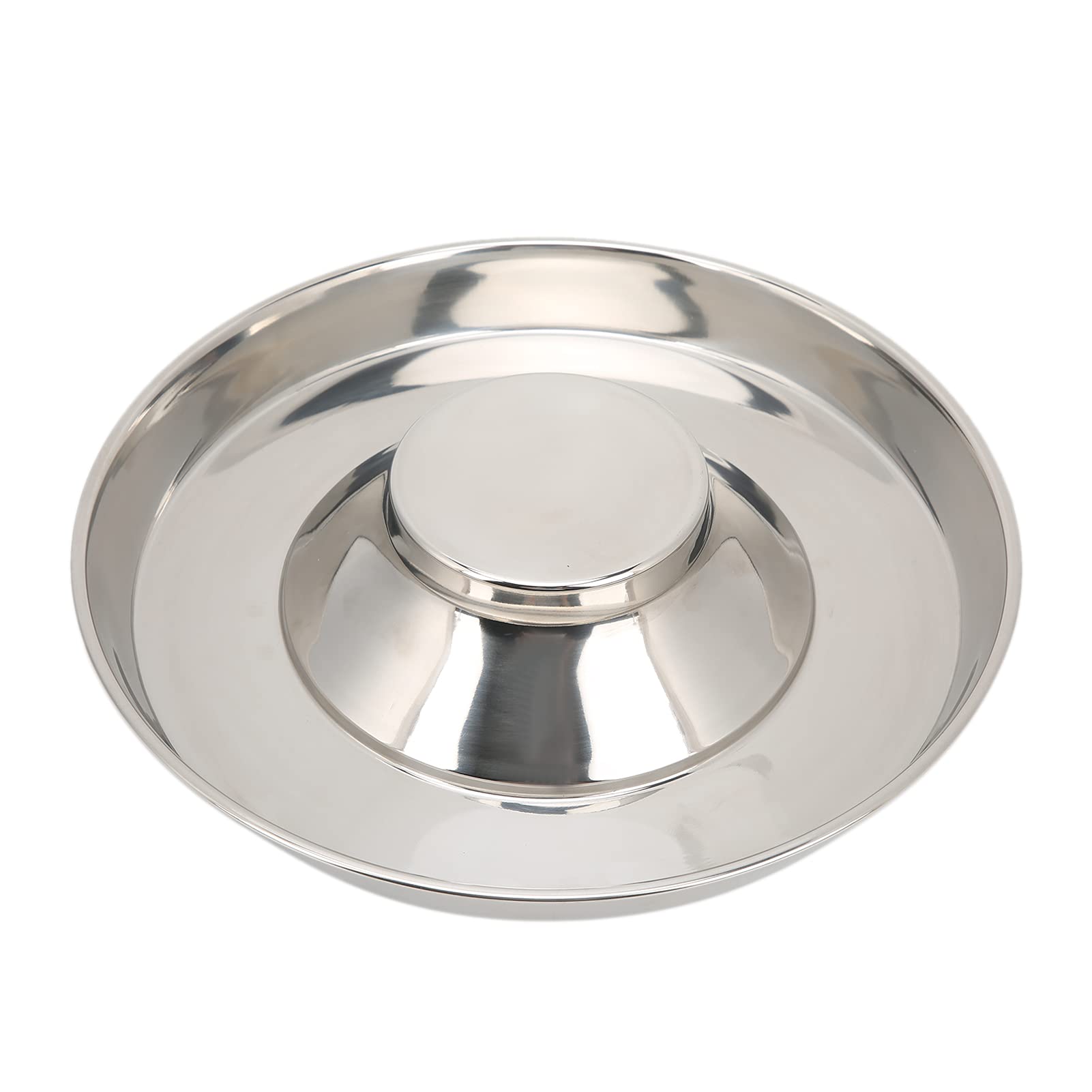 Velaurs Pet Feeder Bowls - Durable Polished Stainless Steel Dog & Cat Bowls with Flat Bottom, Easy to Clean, 12.9 Inch - Perfect for Mealtime, Travel, and Outdoor Feeding for Pets